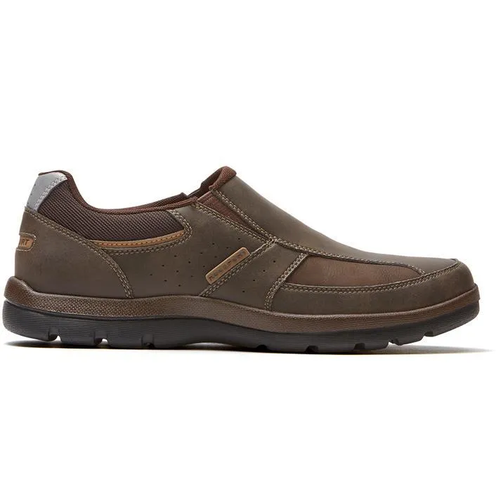 נעלי Rockport Get Your Kicks Slip-On חום גברים