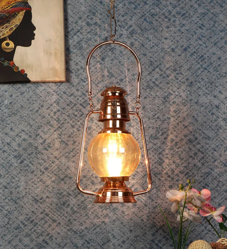1907-1Lp Eliante Rose Gold Classic Hangings  - Without Bulb