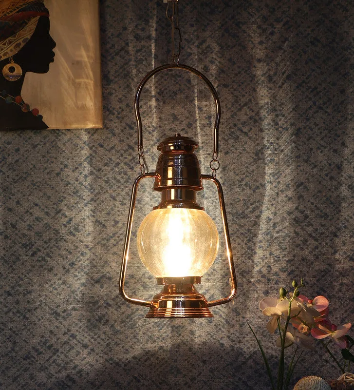 1907-1Lp Eliante Rose Gold Classic Hangings  - Without Bulb