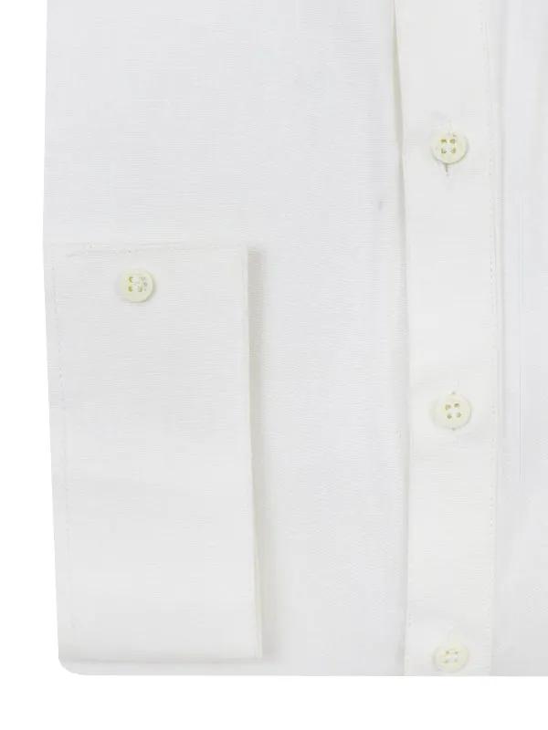 430 Men's Kameez Shalwar Stitched Suit Shirt Collar Plain OFF White