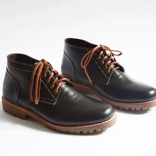 445 Oxford-HiCut PianoBlack UnderGorund Base