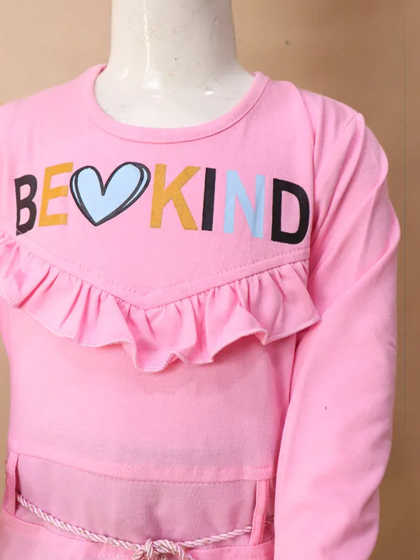 5Yr - 8Yrs Kind Light Pink Suit For Girls BGF GS61