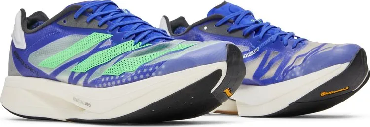 Adidas Adizero Adios Pro 2 'Sonic Ink Screaming Green' Sneakers, Purple
