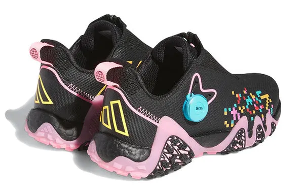 Adidas Codechaos 22 BOA BOOST Golf Shoes 'Black Beam Pink', black
