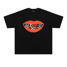AFGK : Logo In Mouth Tee Black