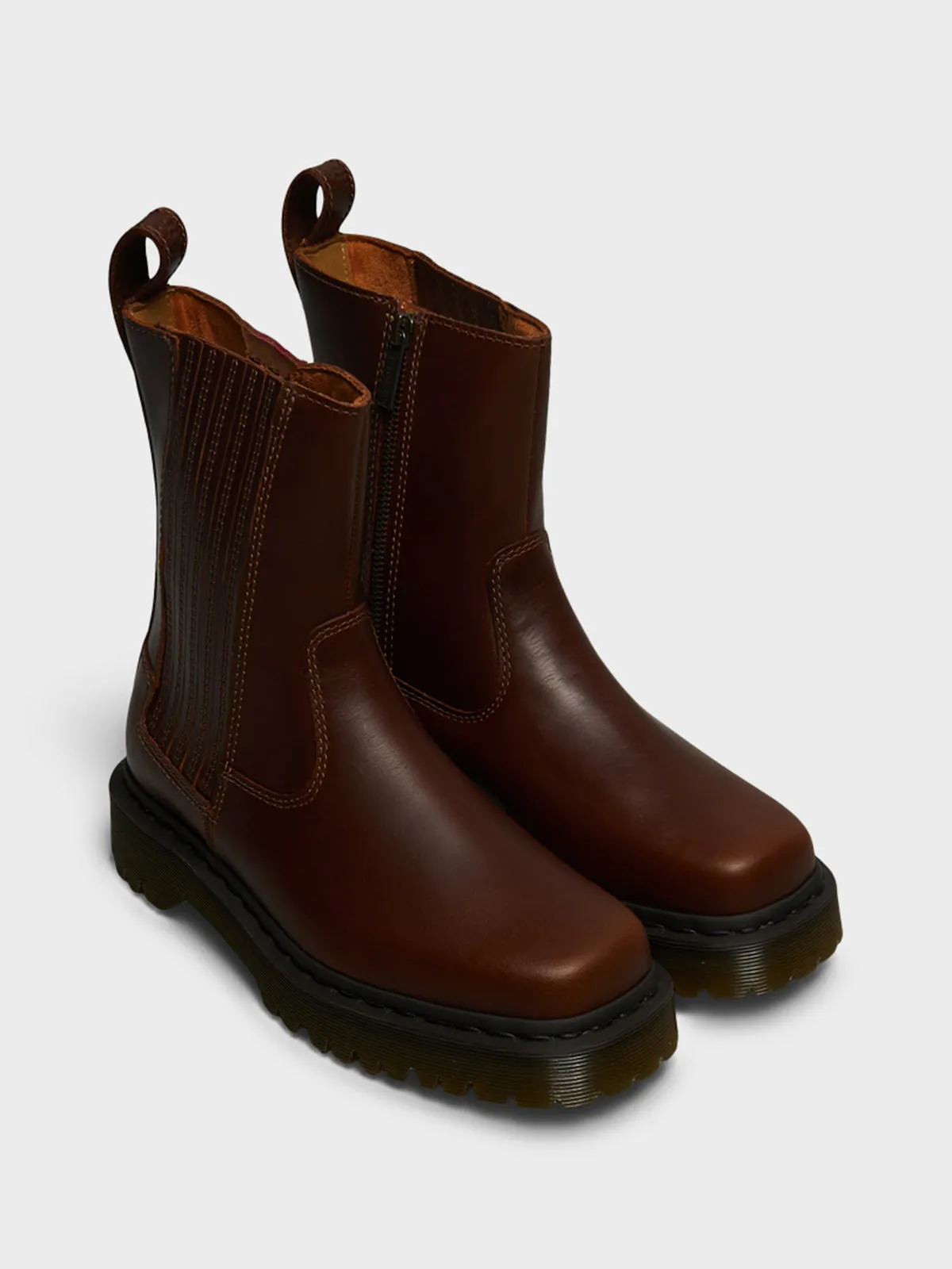 Amaayah Low Boots in Butterscotch Orleans