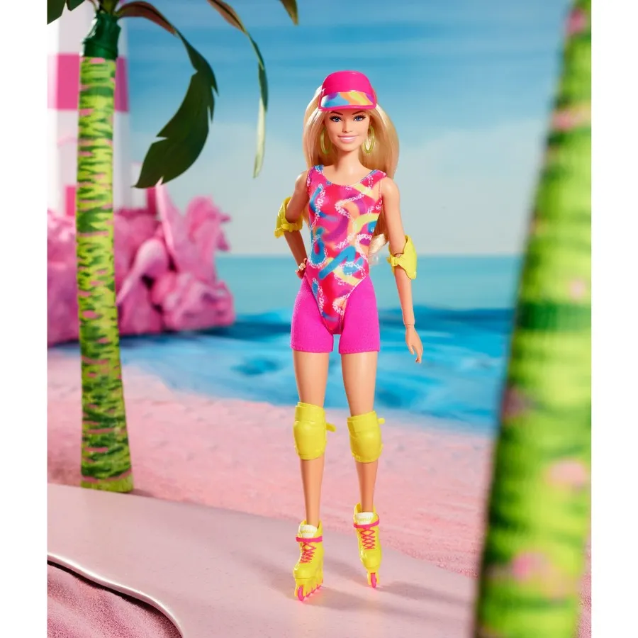 BARBIE THE MOVIE BARBIE DOLL IN ROLLER SKATING OUTFIT