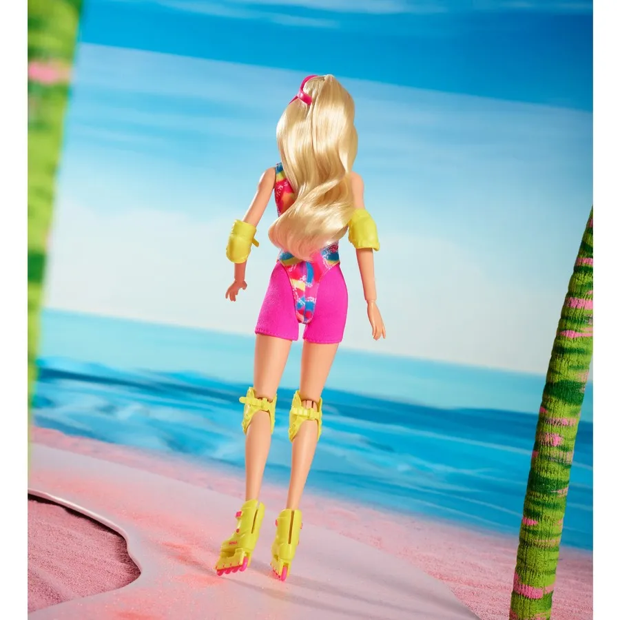 BARBIE THE MOVIE BARBIE DOLL IN ROLLER SKATING OUTFIT