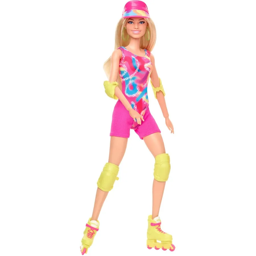 BARBIE THE MOVIE BARBIE DOLL IN ROLLER SKATING OUTFIT