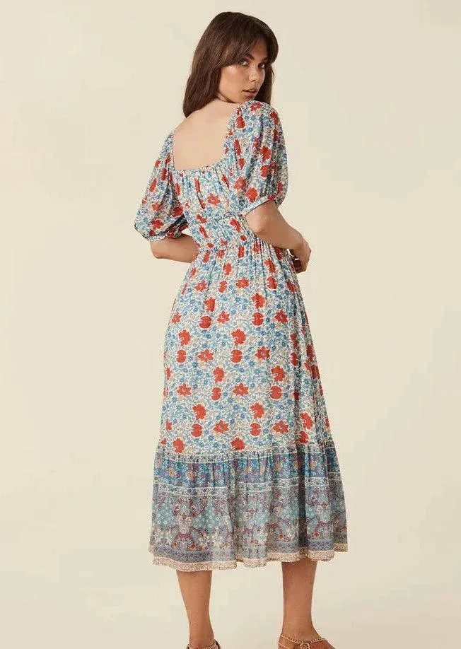 Cha Cha Village Soiree Dress in Sky