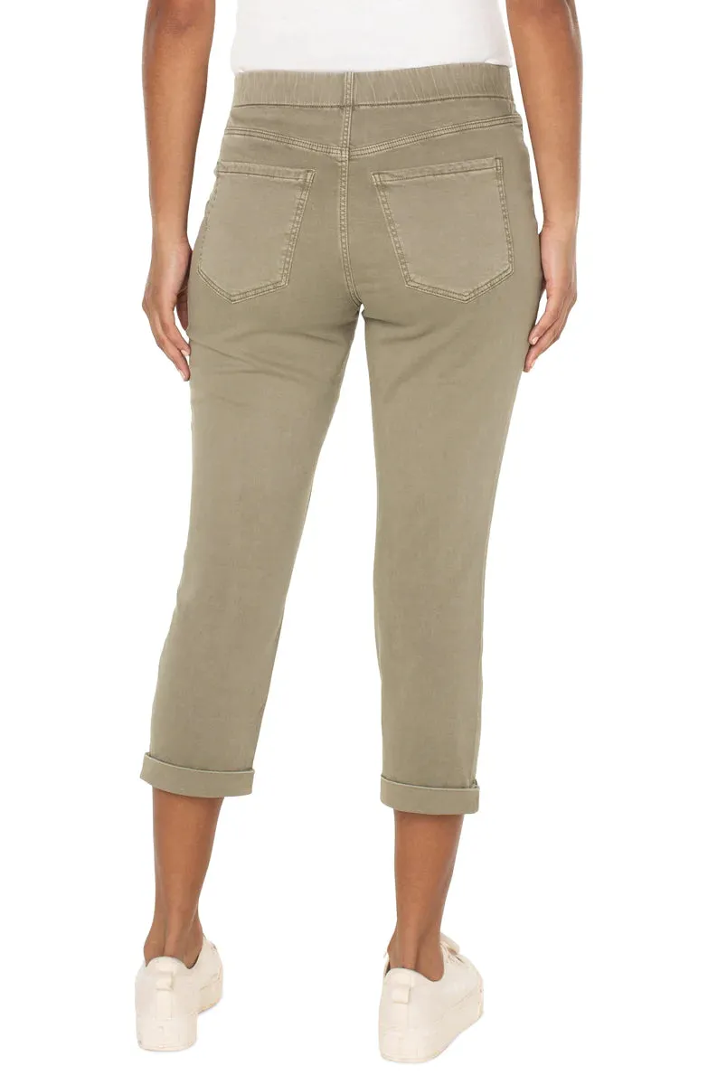 Chloe Slim Crop With Cuff