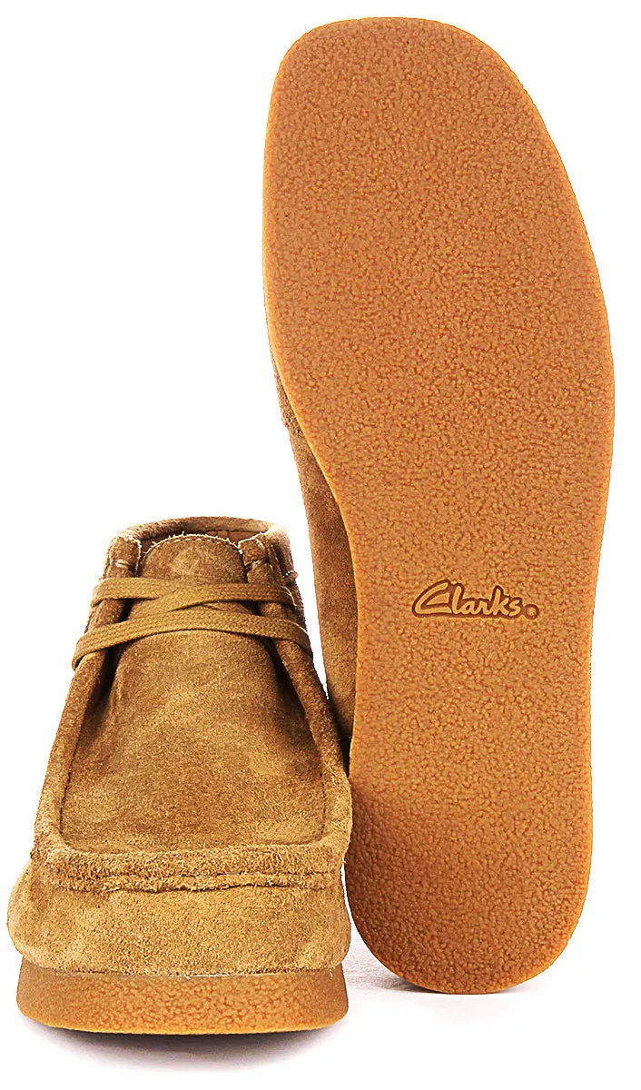 Clarks Wallabee Evo Boot In Sand For Men