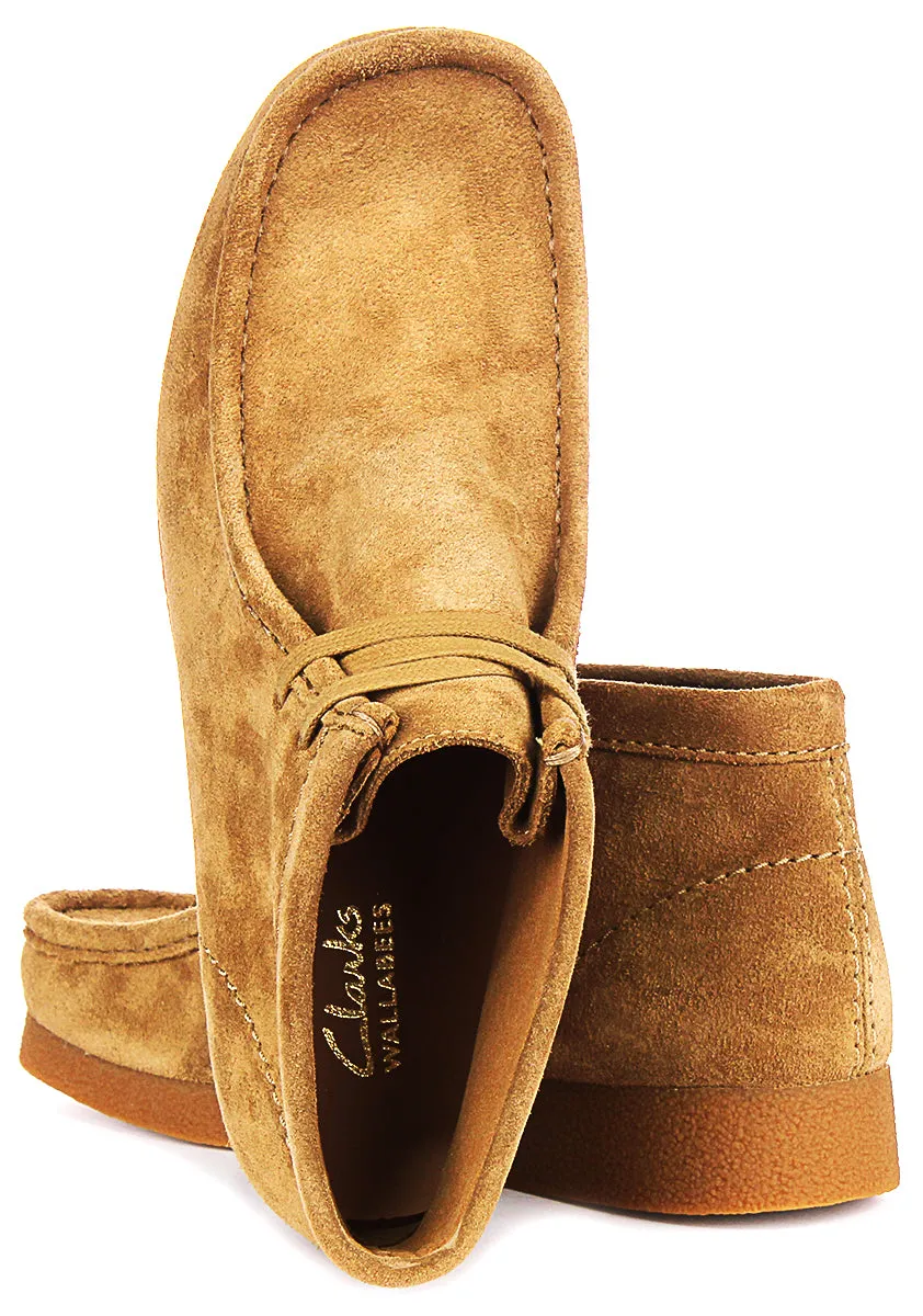 Clarks Wallabee Evo Boot In Sand For Men