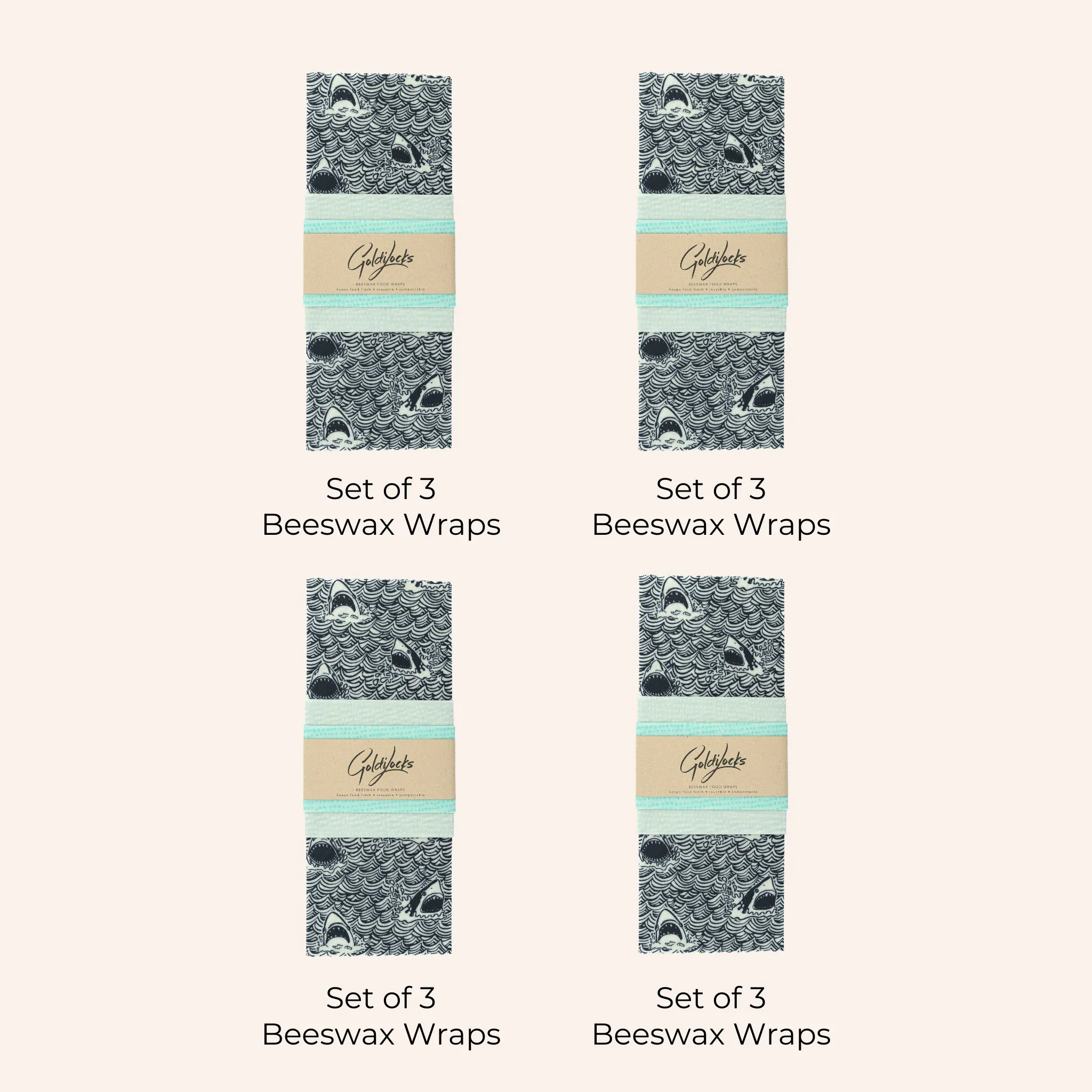 CLEARANCE BUNDLE: Sharks Set of 3