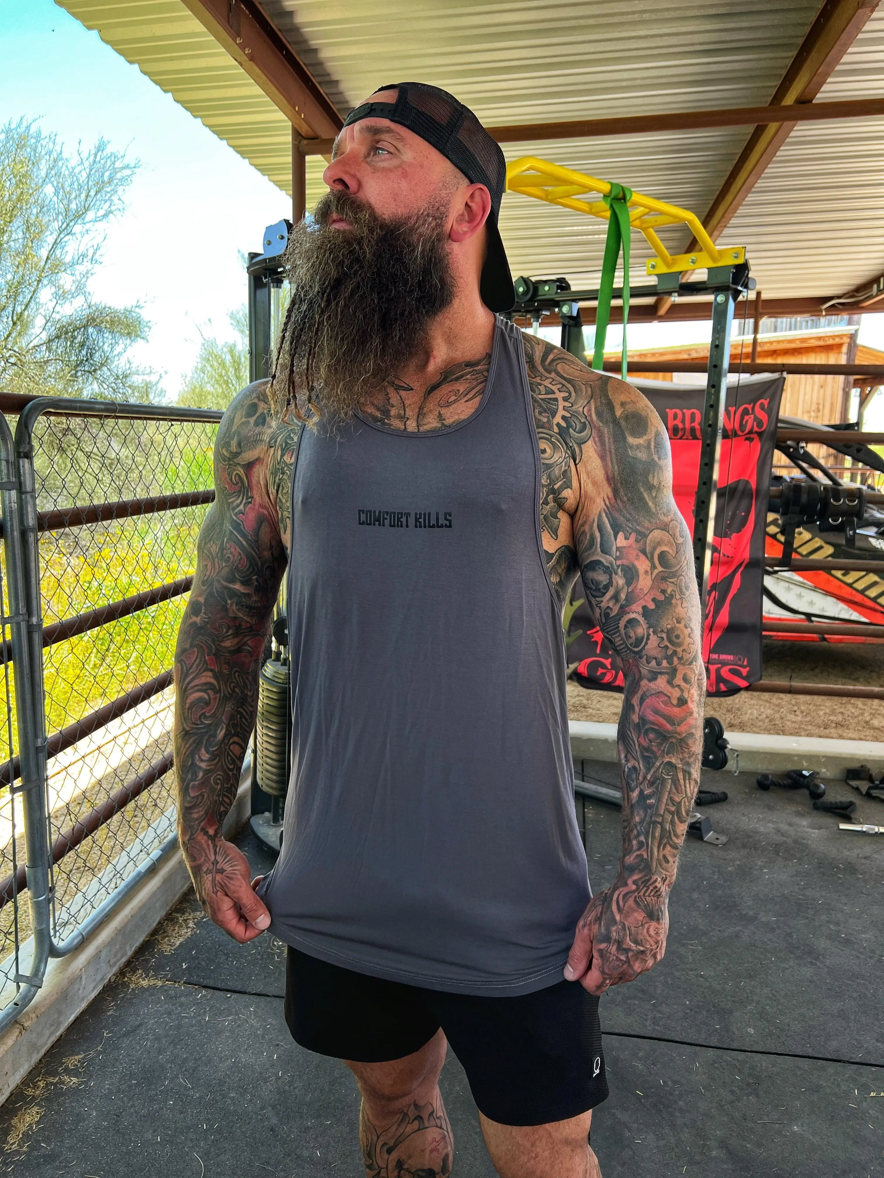 COMFORT KILLS PERFORMANCE STRINGER TANK TOP