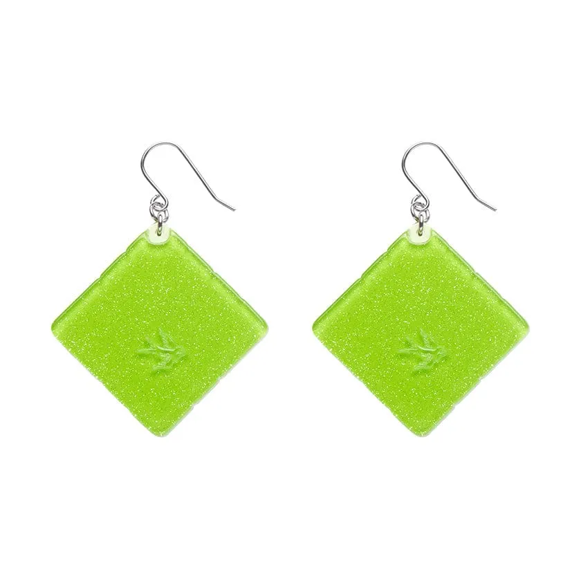 Cosy Comfort Earrings - Green