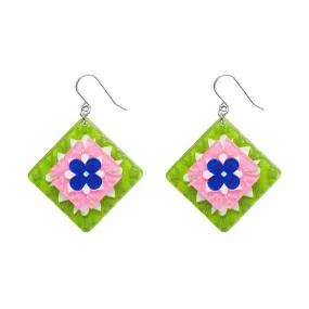 Cosy Comfort Earrings - Green