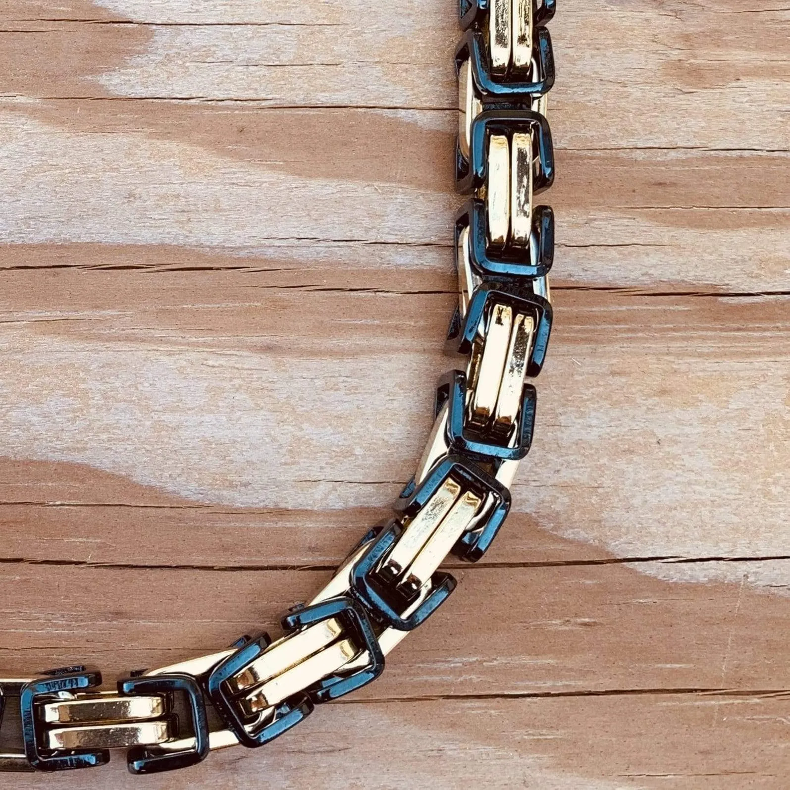 Daytona - Gold & Black -  Heritage - 1/2 inch wide CLEARANCE