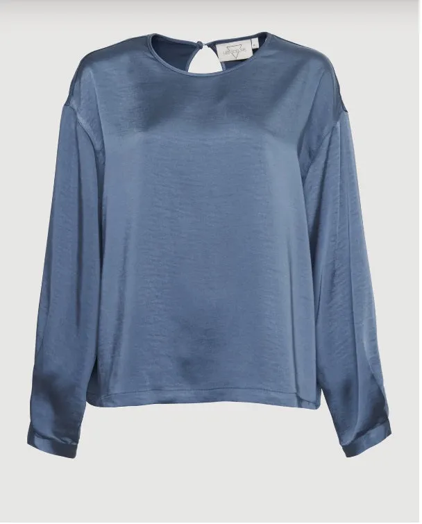DOROTA SATIN SHIRT - LES SOEURS