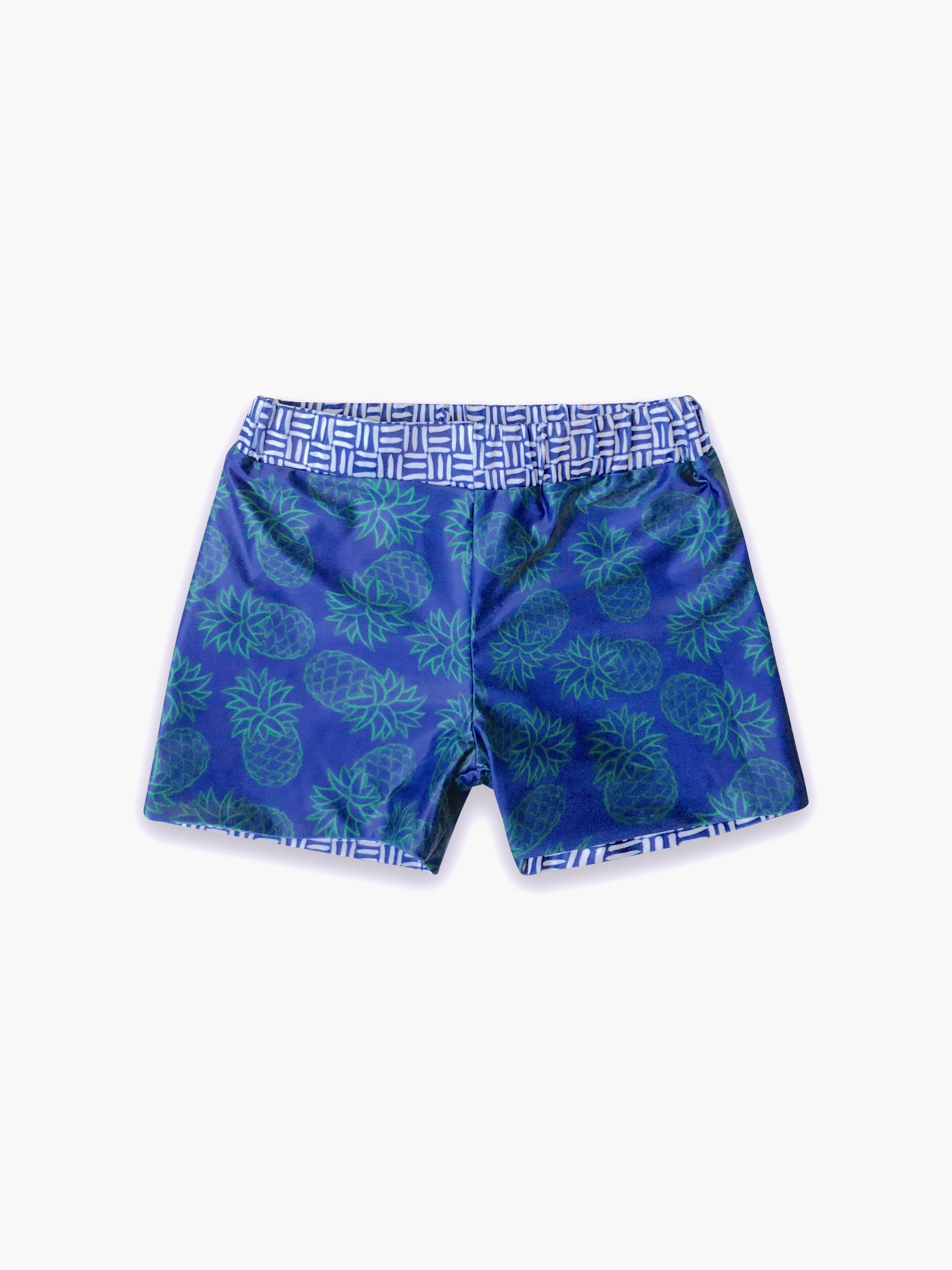Echo Kids Unisex Swim Shorts - Reversible