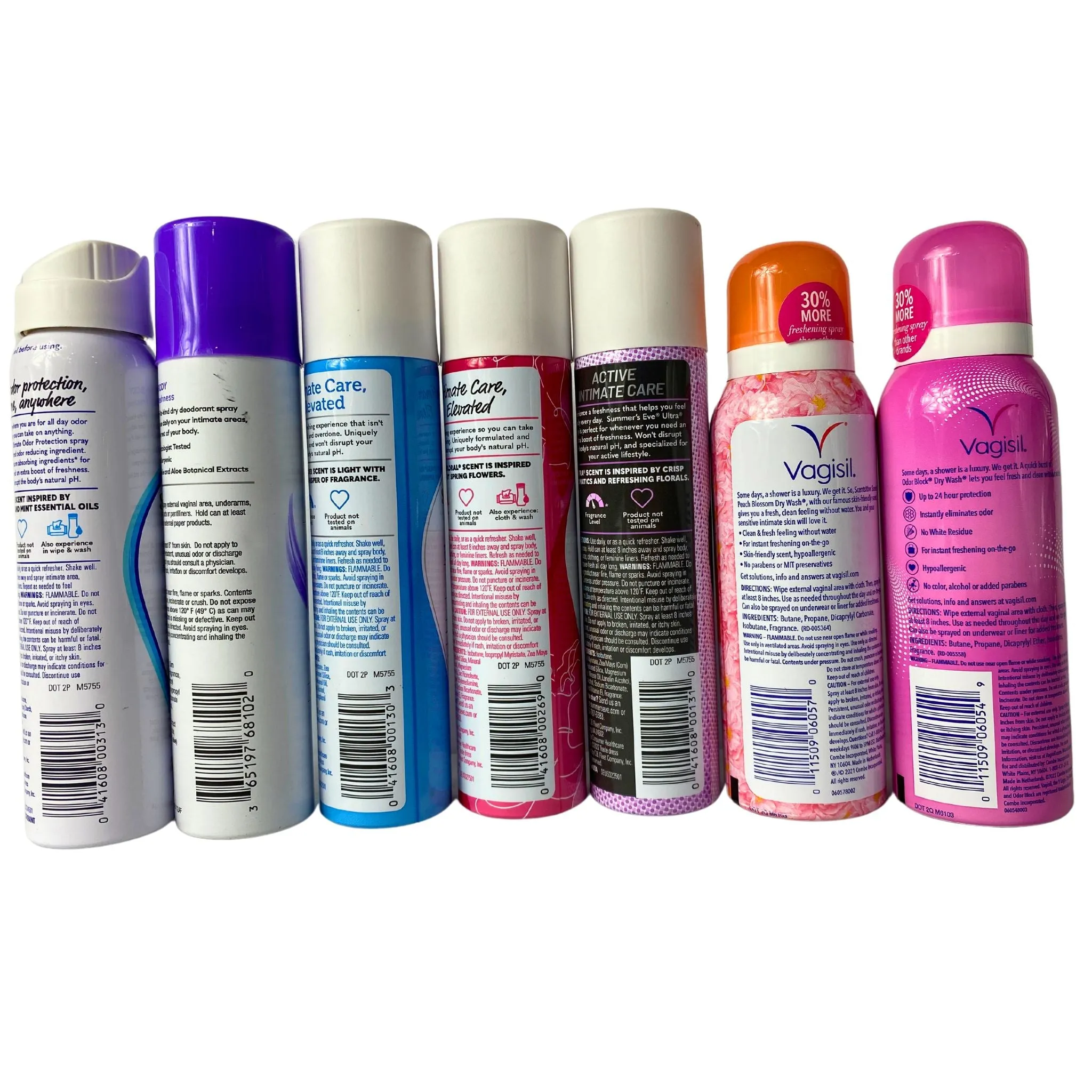 Feminine Daily Sprays (60 Pcs Lot)
