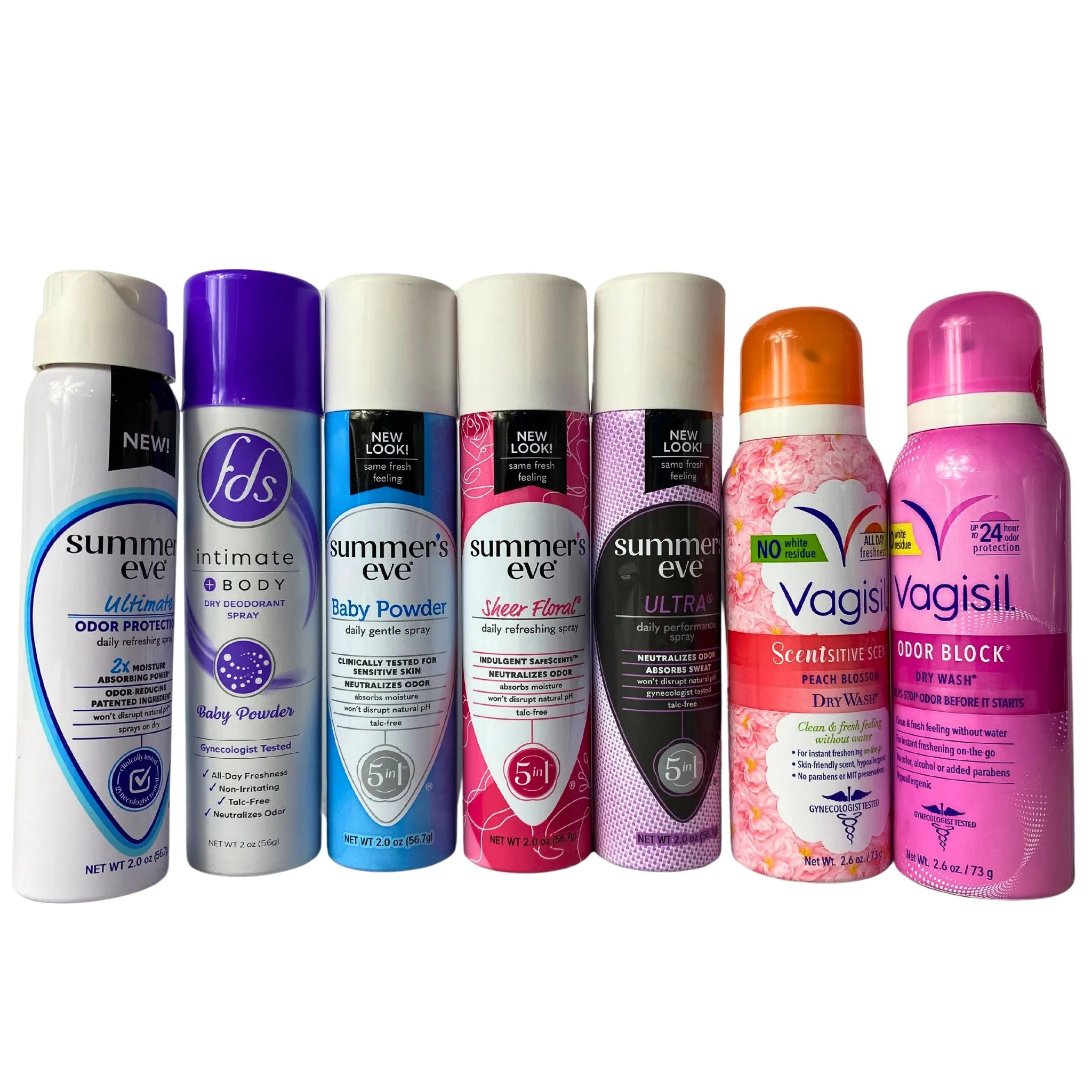 Feminine Daily Sprays (60 Pcs Lot)