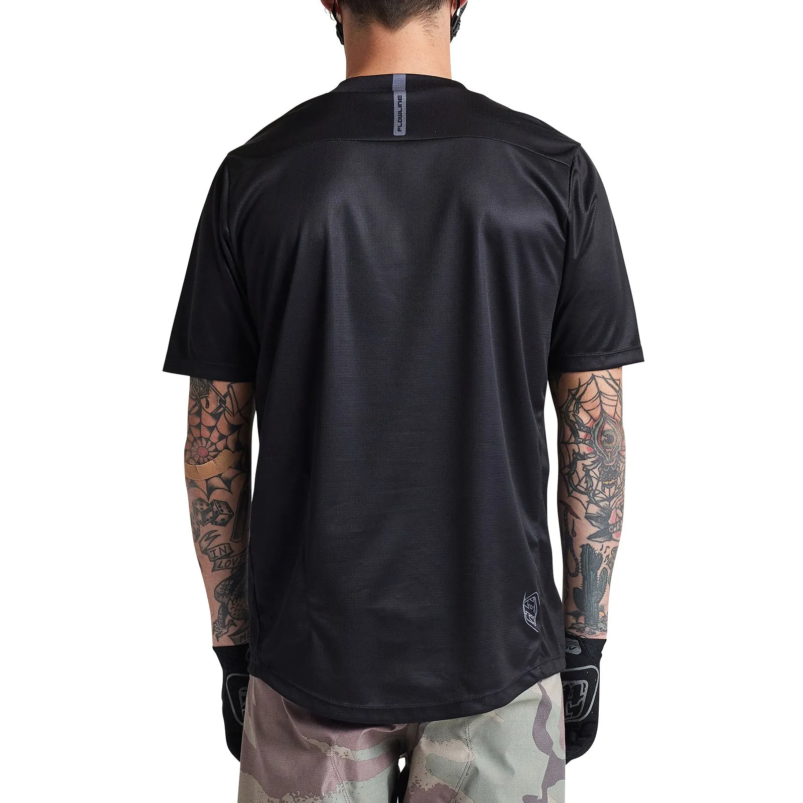 Flowline SS Jersey Solid Black