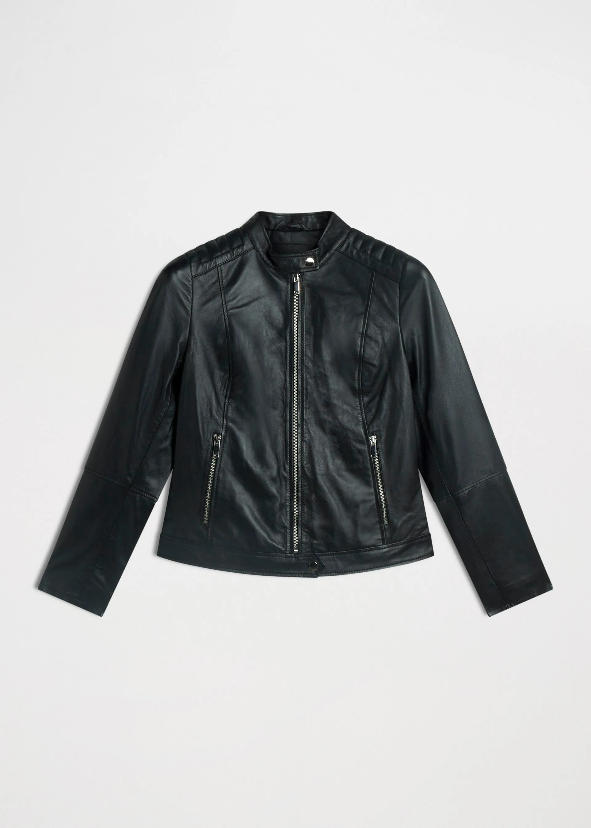Giacca biker in pelle