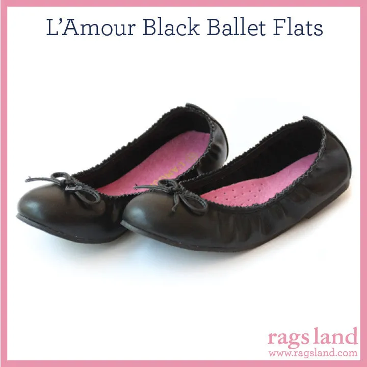 L'Amour Bow Ballet Flats