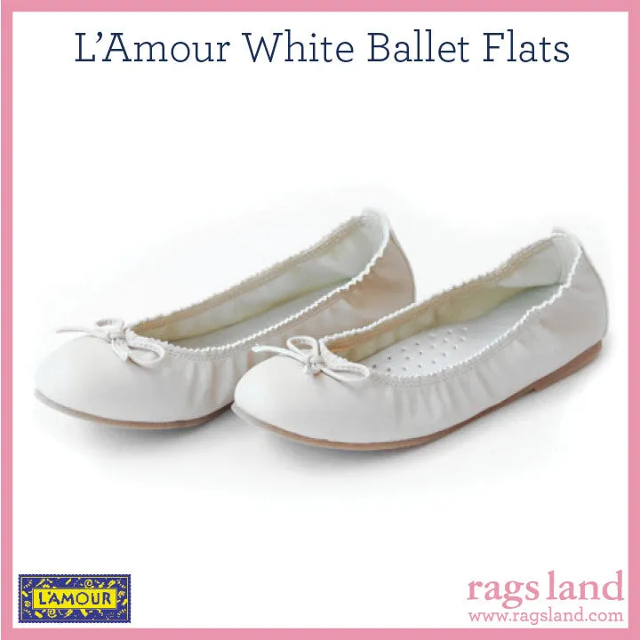 L'Amour Bow Ballet Flats