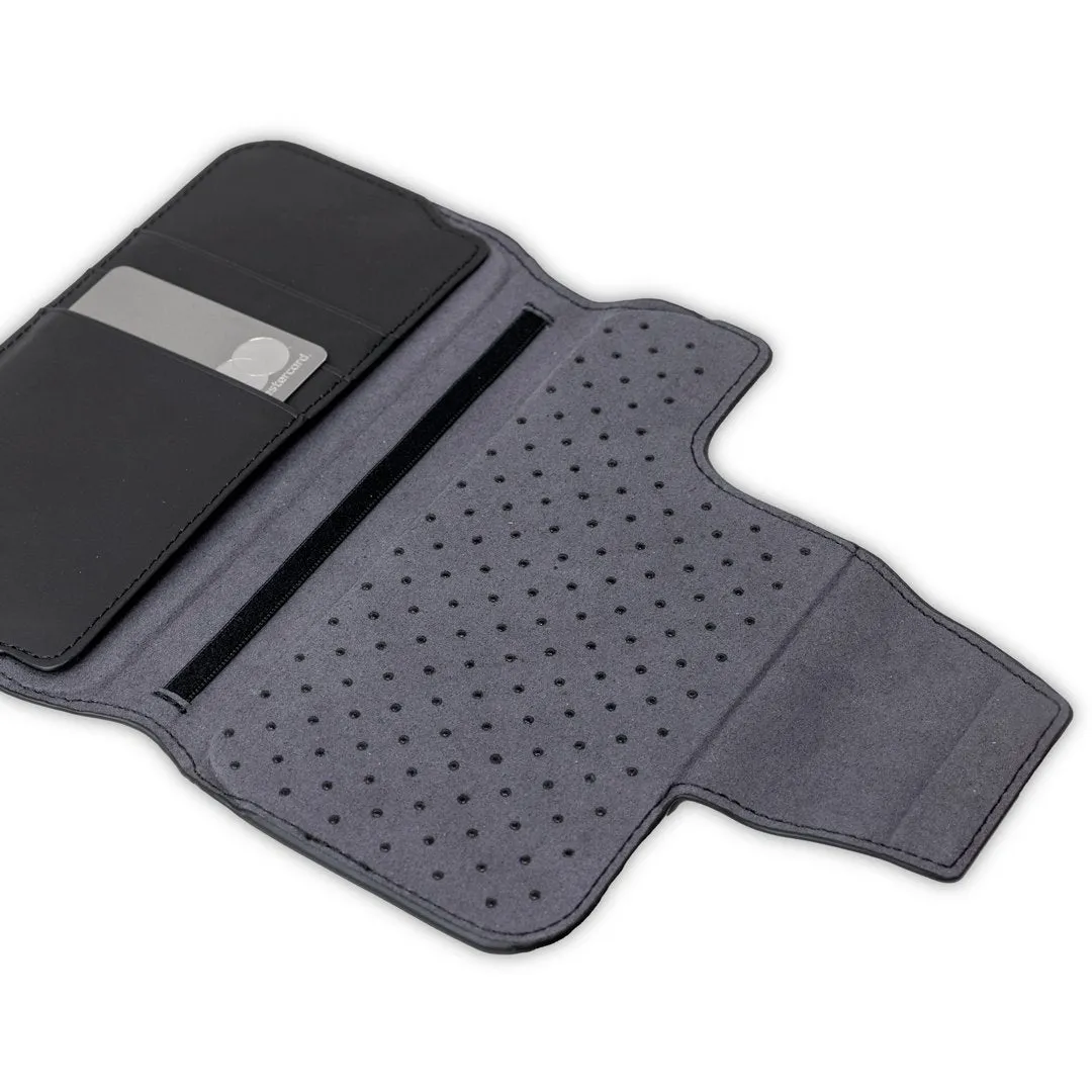 MagSafe® Compatible Black Flip Wallet