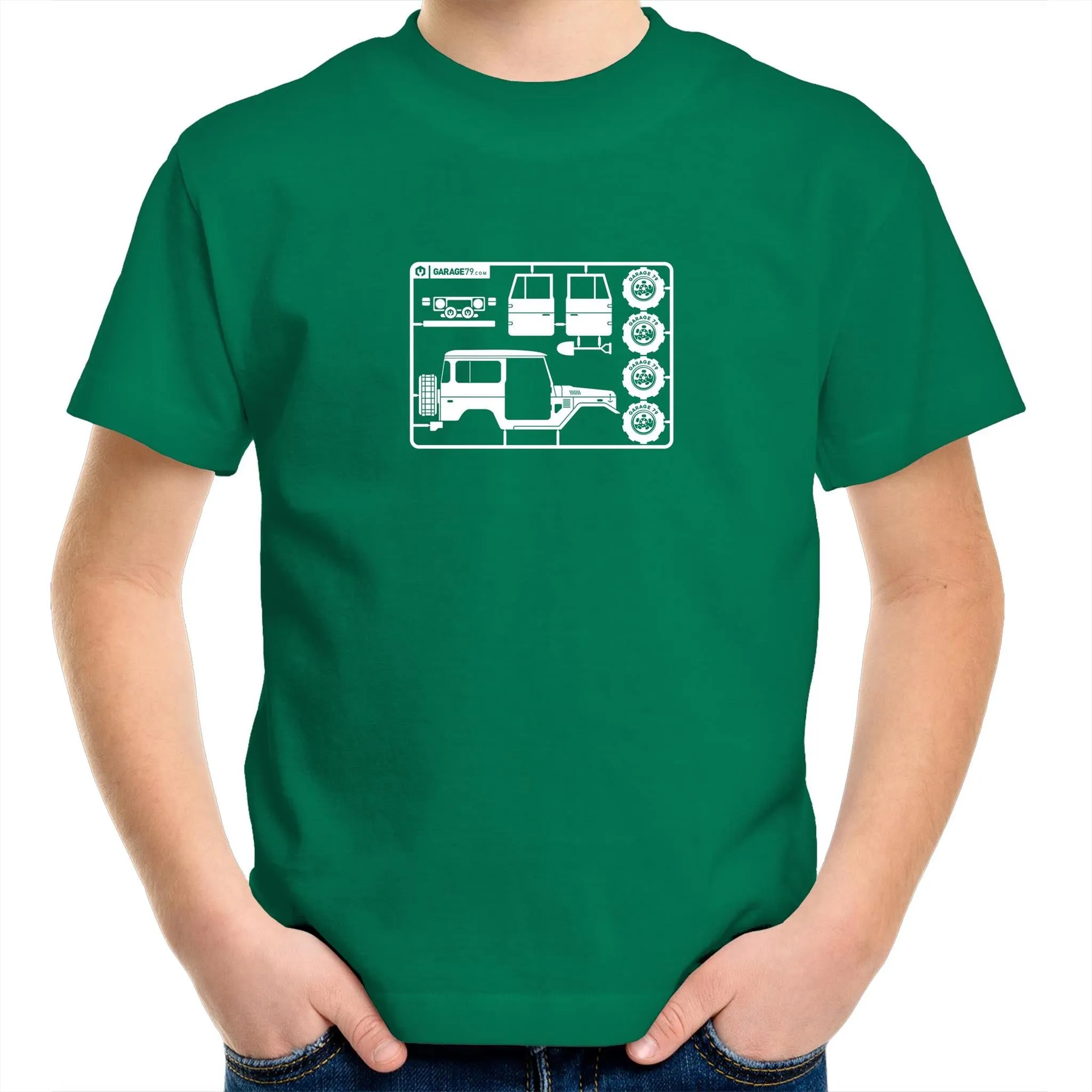 Make Your Landcruiser Kids Youth Crew T-Shirt