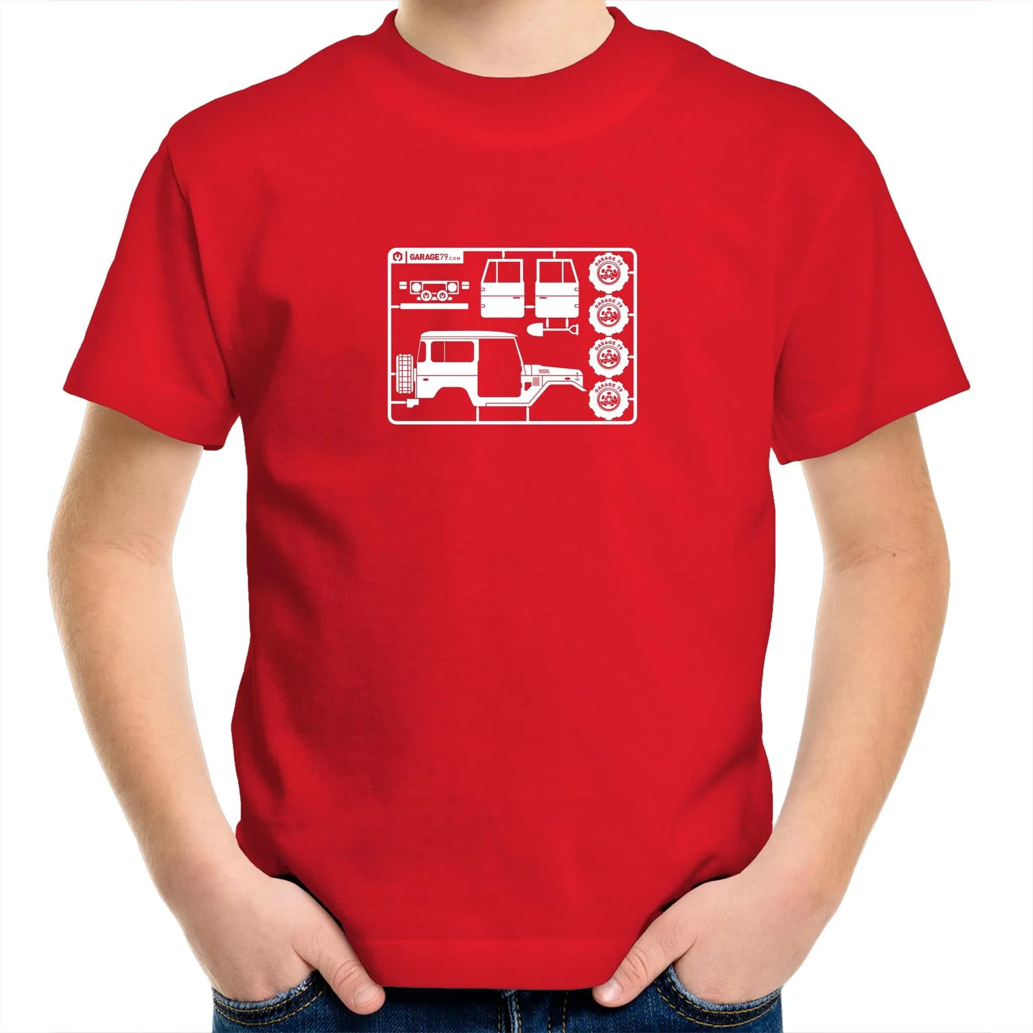 Make Your Landcruiser Kids Youth Crew T-Shirt