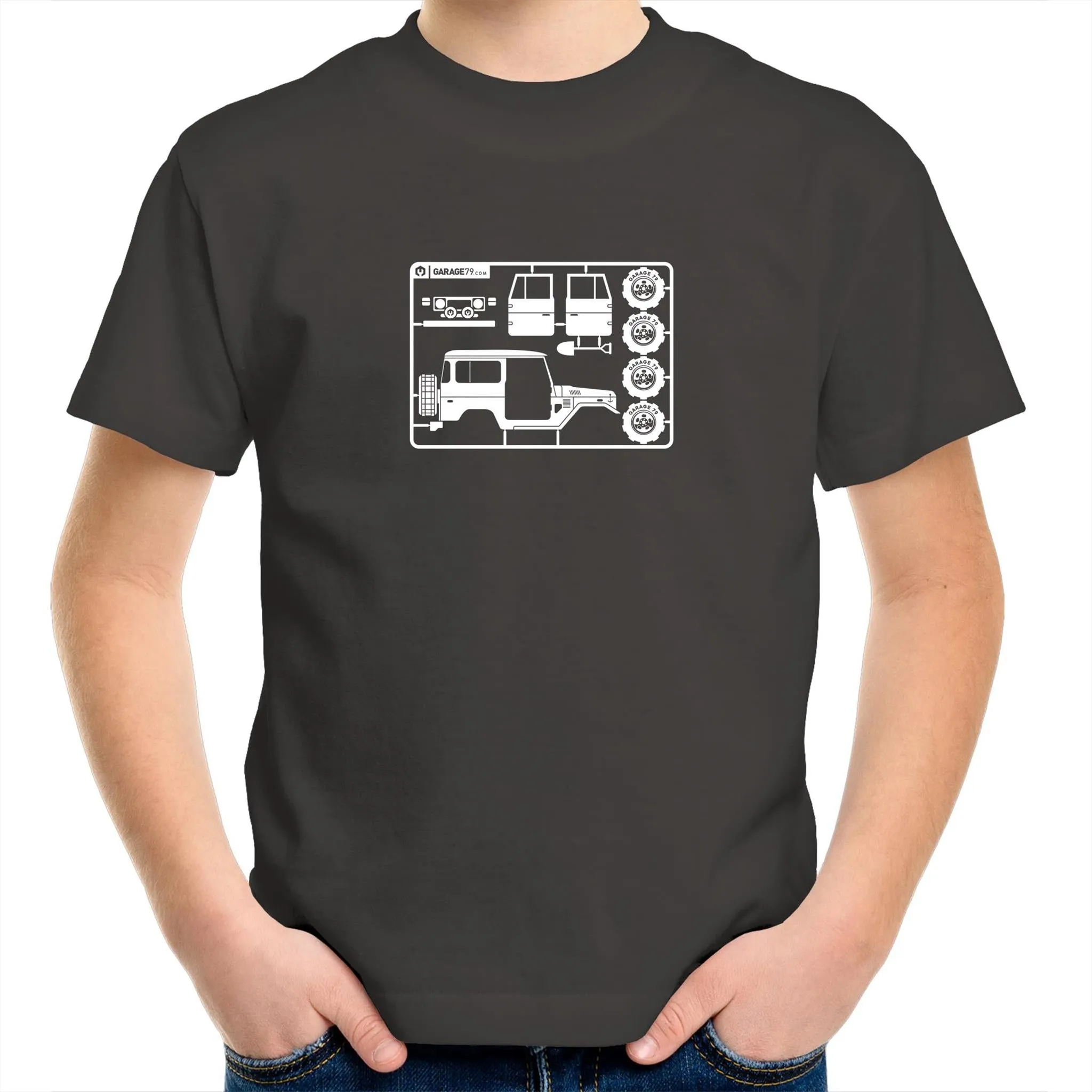 Make Your Landcruiser Kids Youth Crew T-Shirt