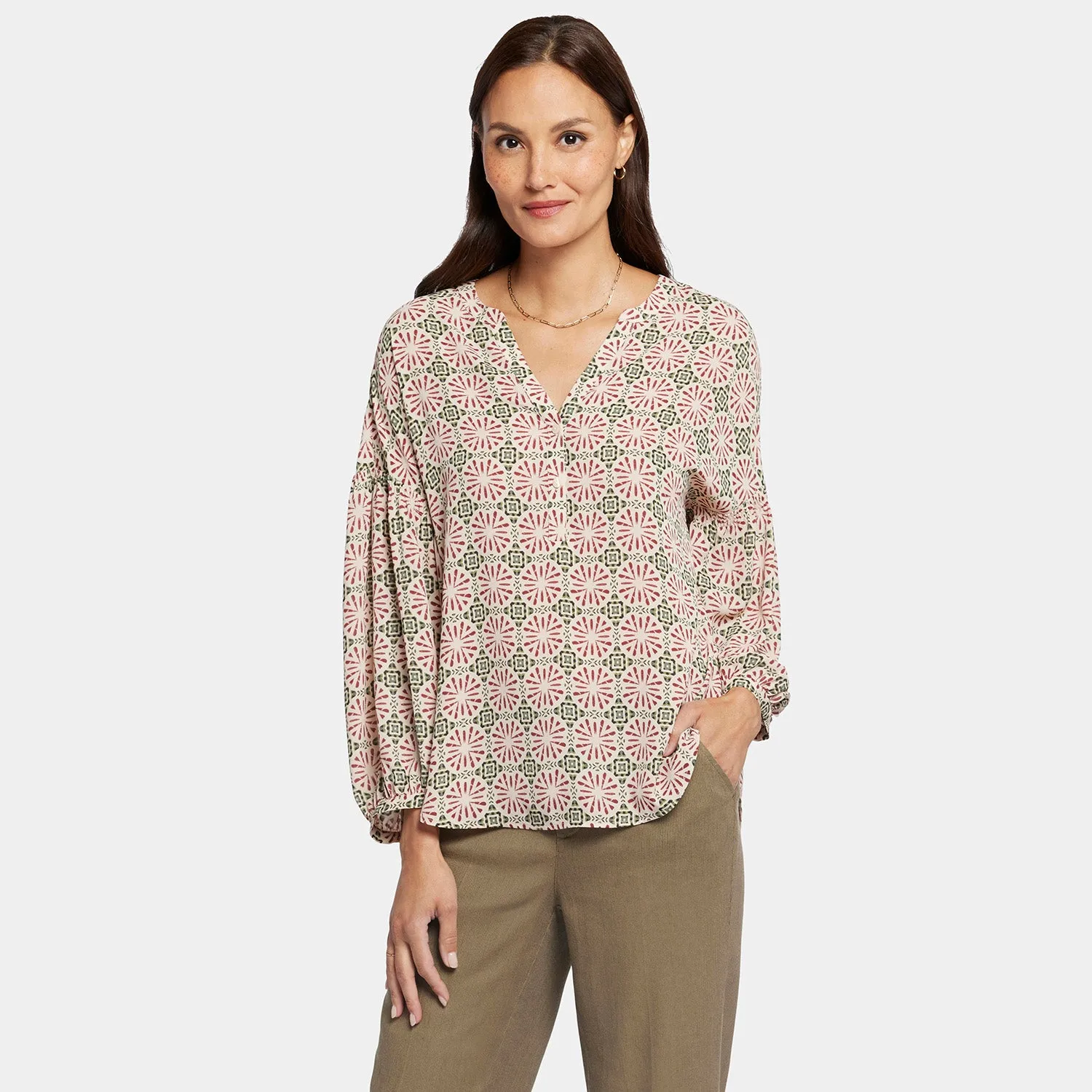 Paulina Peasant Blouse - Georgios Geo