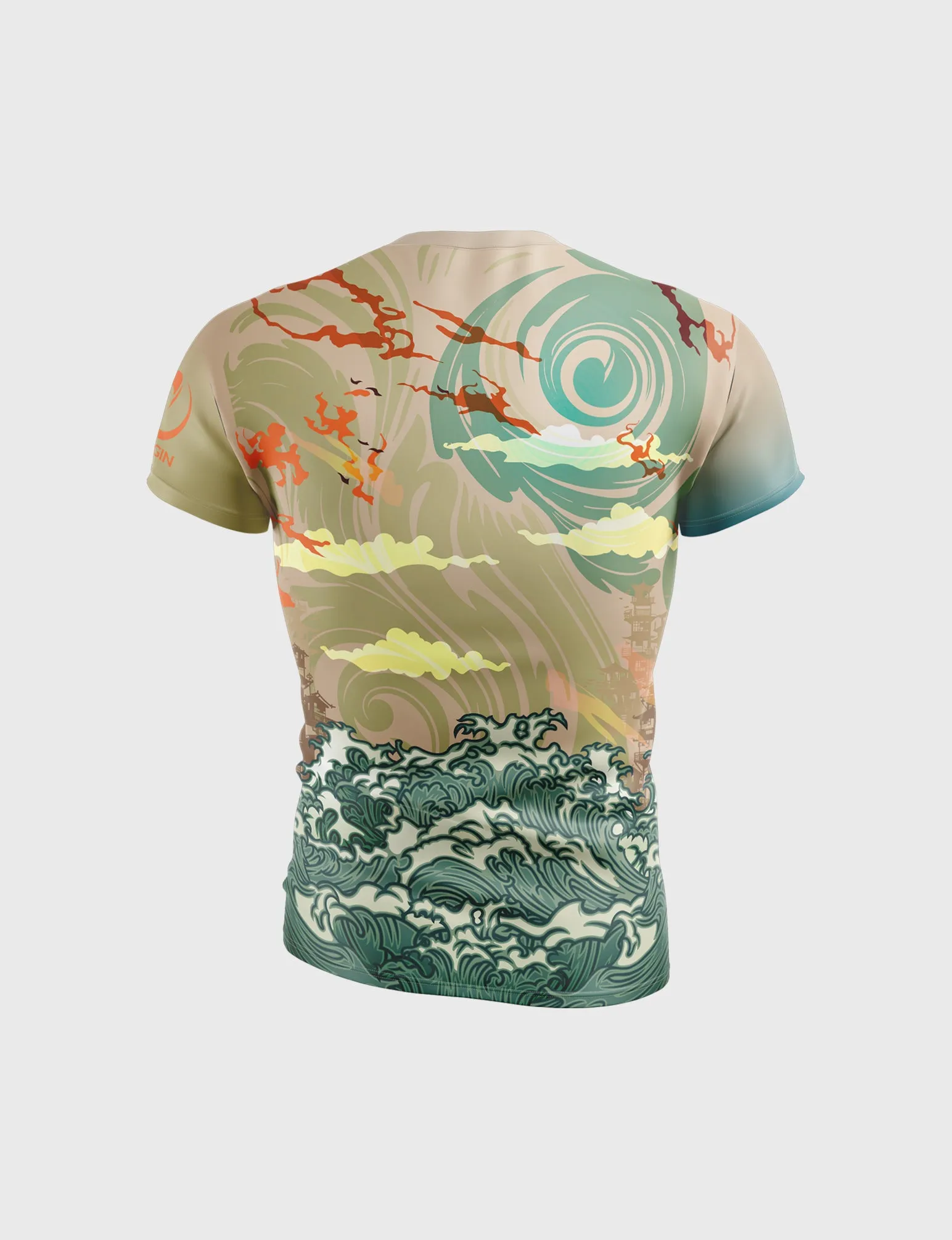 ROOTS DRAGON SS COMFORT FIT RASHGUARD