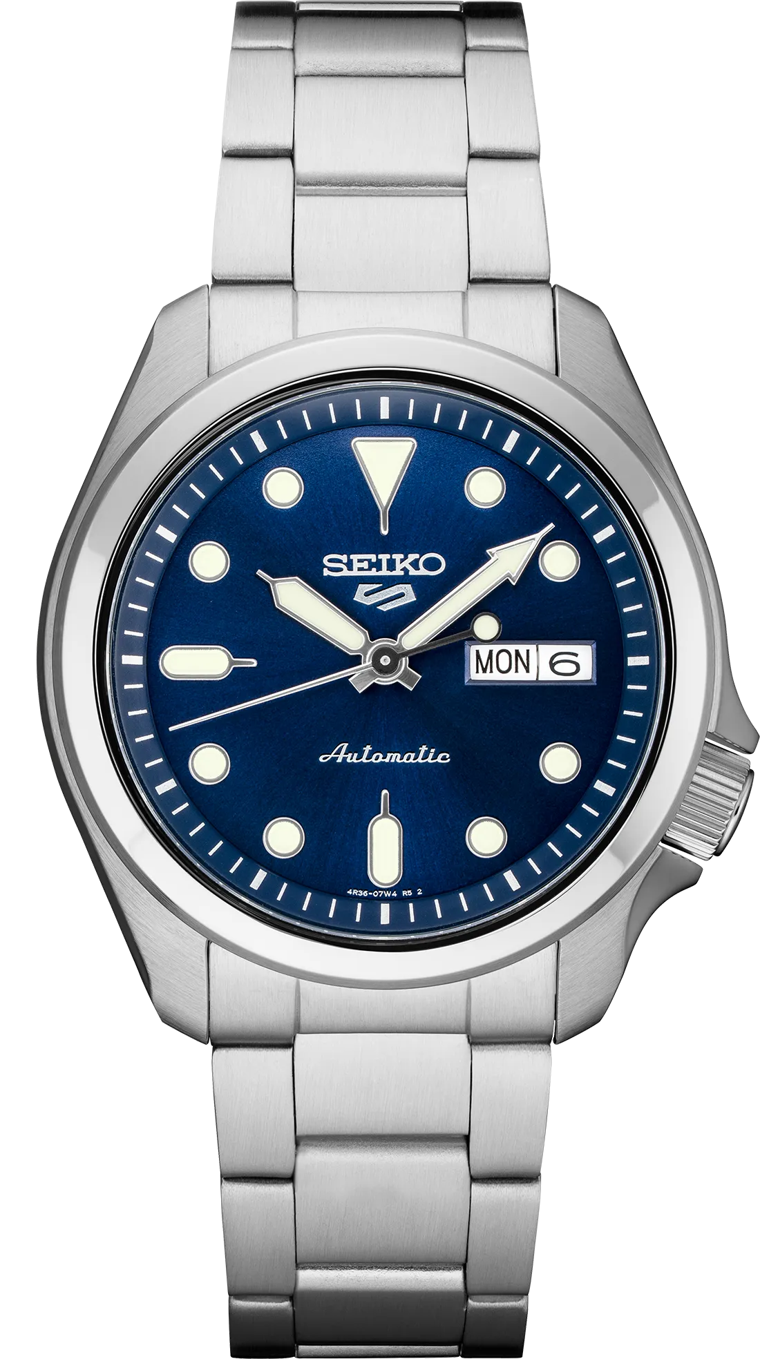 Seiko 5 Sports Men's Watch Silver-tone 44.6mm Stainless Steel