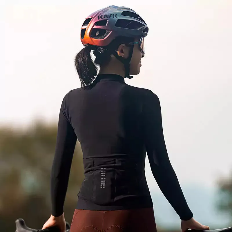 Sheen Unisex Fleeced Long Sleeve Winter Cycling Jersey Stylish