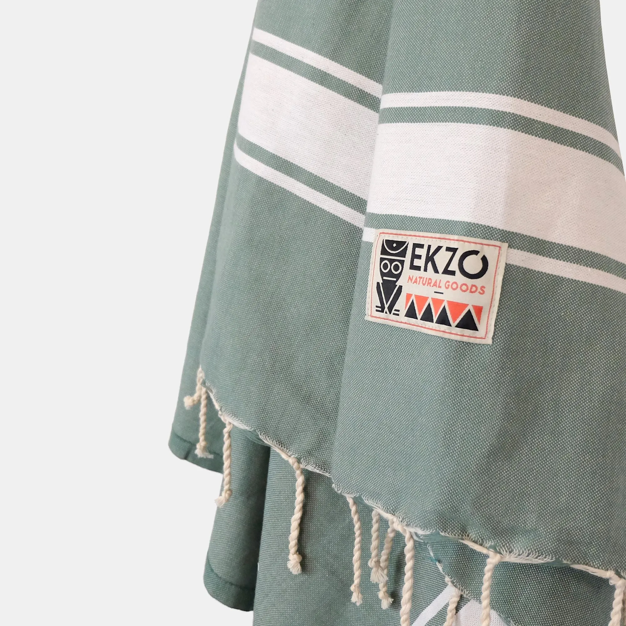 Smoky Green - Beach Towel