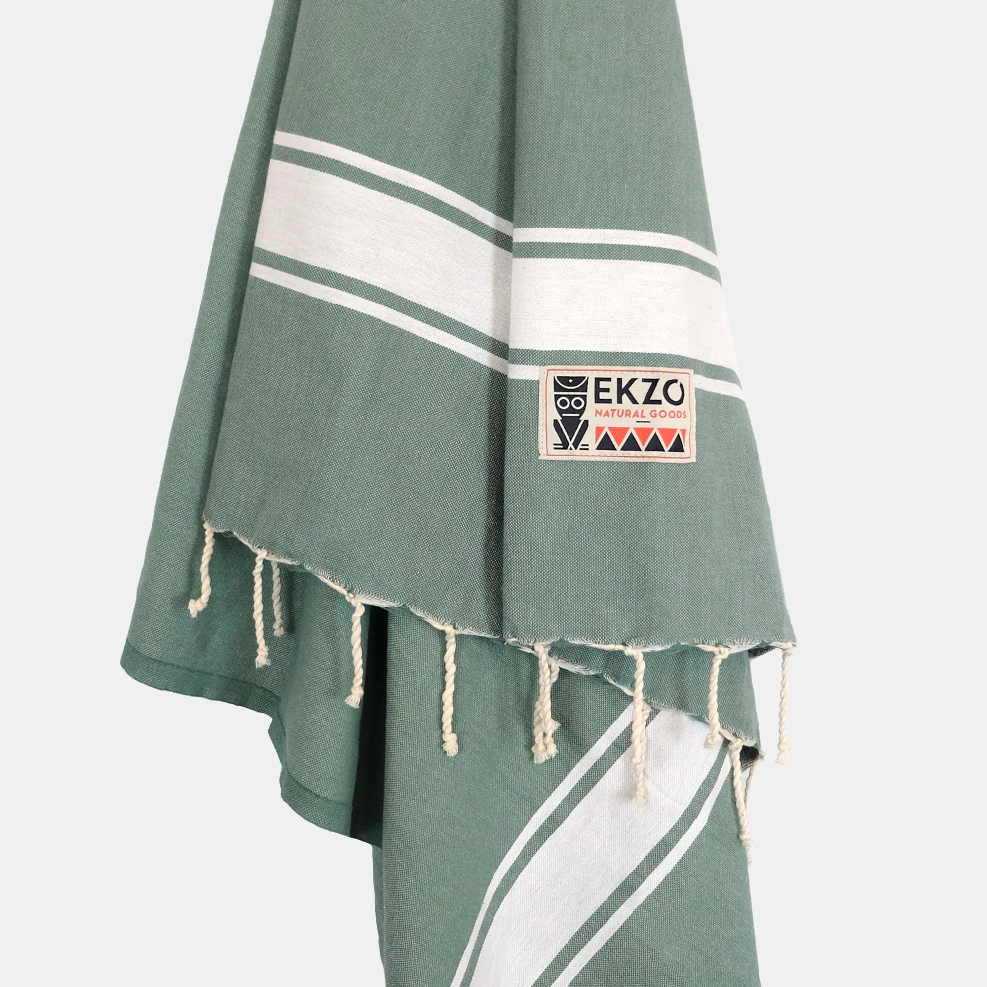 Smoky Green - Beach Towel