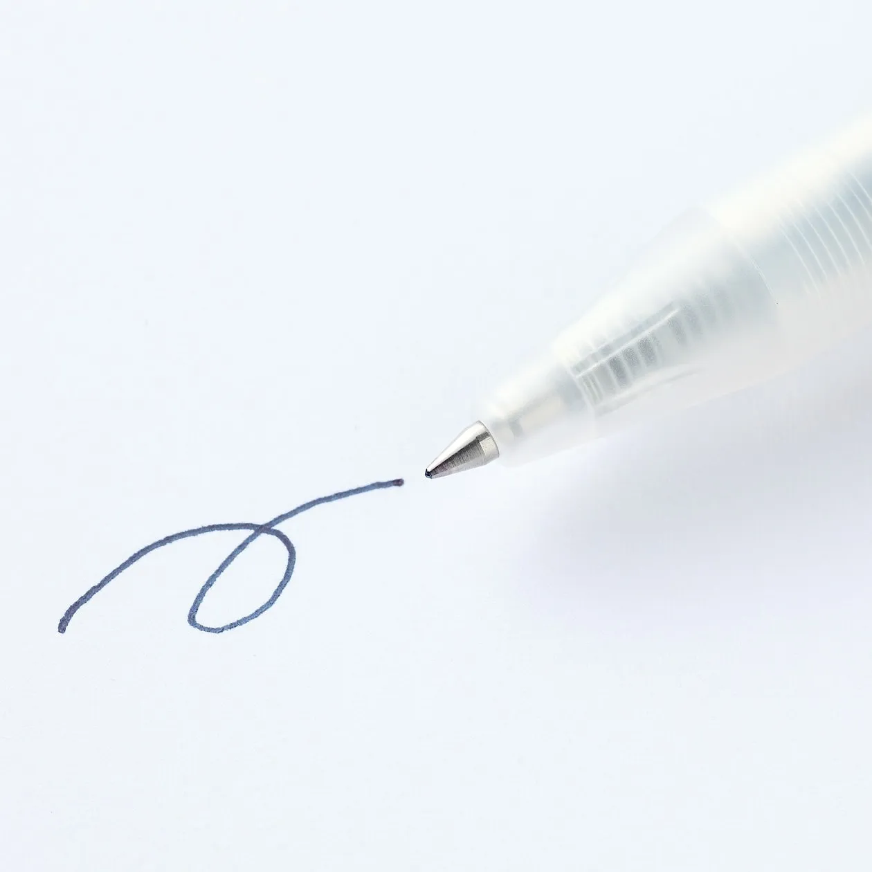 Smooth Gel Ink Ballpoint Pen - Knock Type 0.5mm (10 Pack)