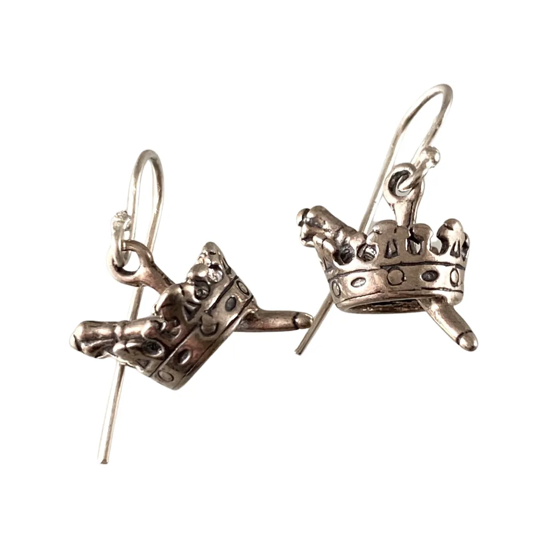 Sterling & Vermeil Assorted Charm Earrings