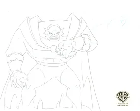The New Batman Adventures Original Production Drawing: Etrigan