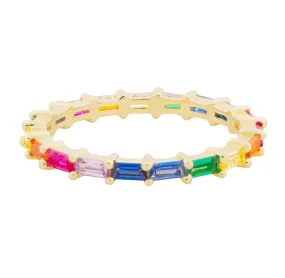 THIALH - Rainbow - Yellow Sterling Silver Ring