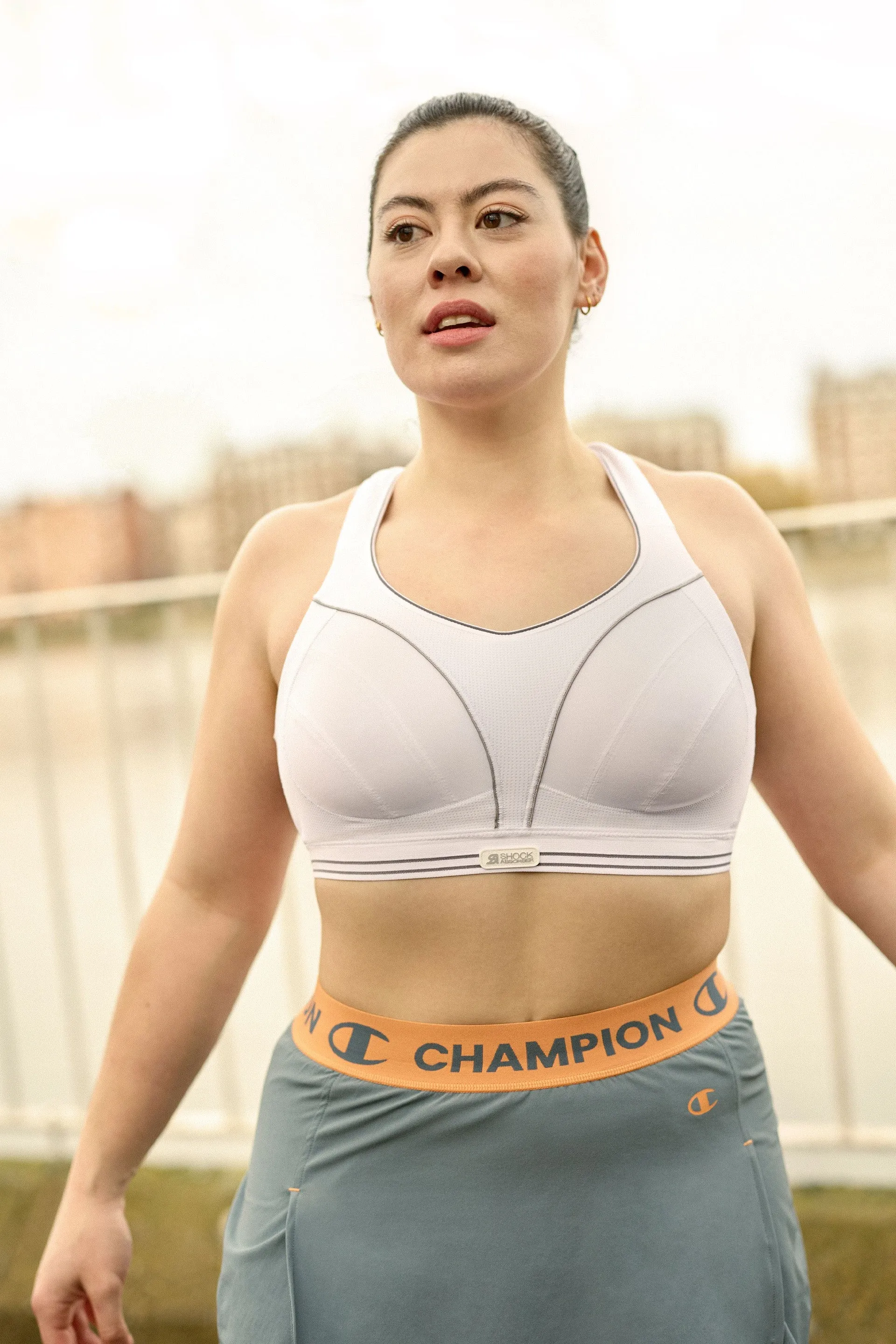 Ultimate Run Sports Bra White