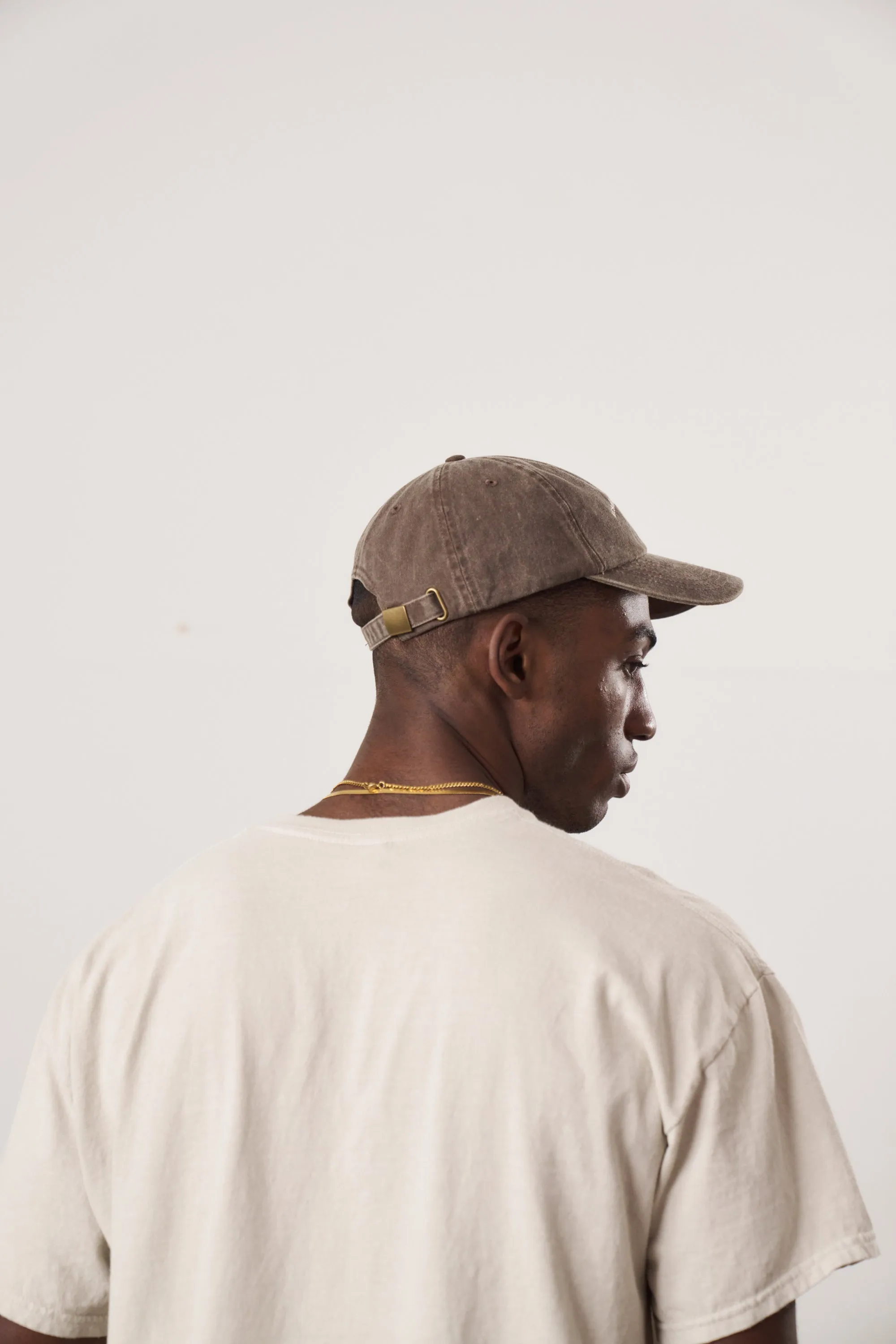 Brown Washed Cap from Vice 84s Académie des Sports - Adjustable and Stylish