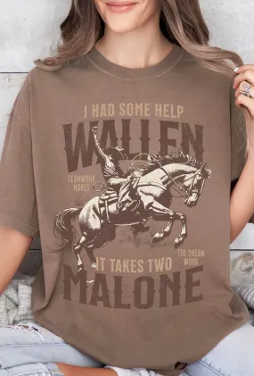 Wallen   Malone Comfort Colors Tee
